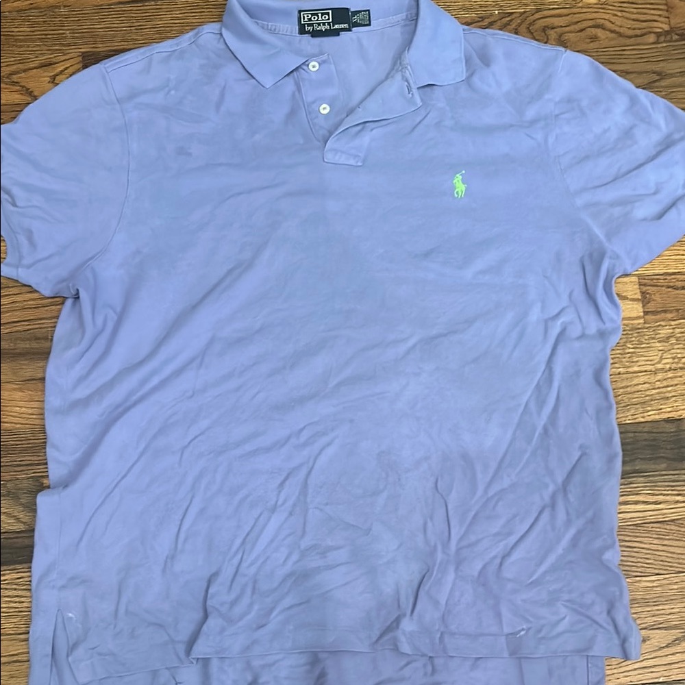 Polo by Ralph Lauren Purple Polo Shirt Classic Style